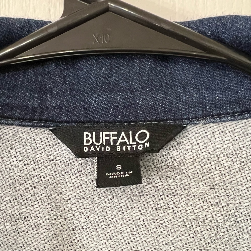 Buffalo David Bitton Patch Patchwork Faux Jean Jacket - Picture 10 of 10